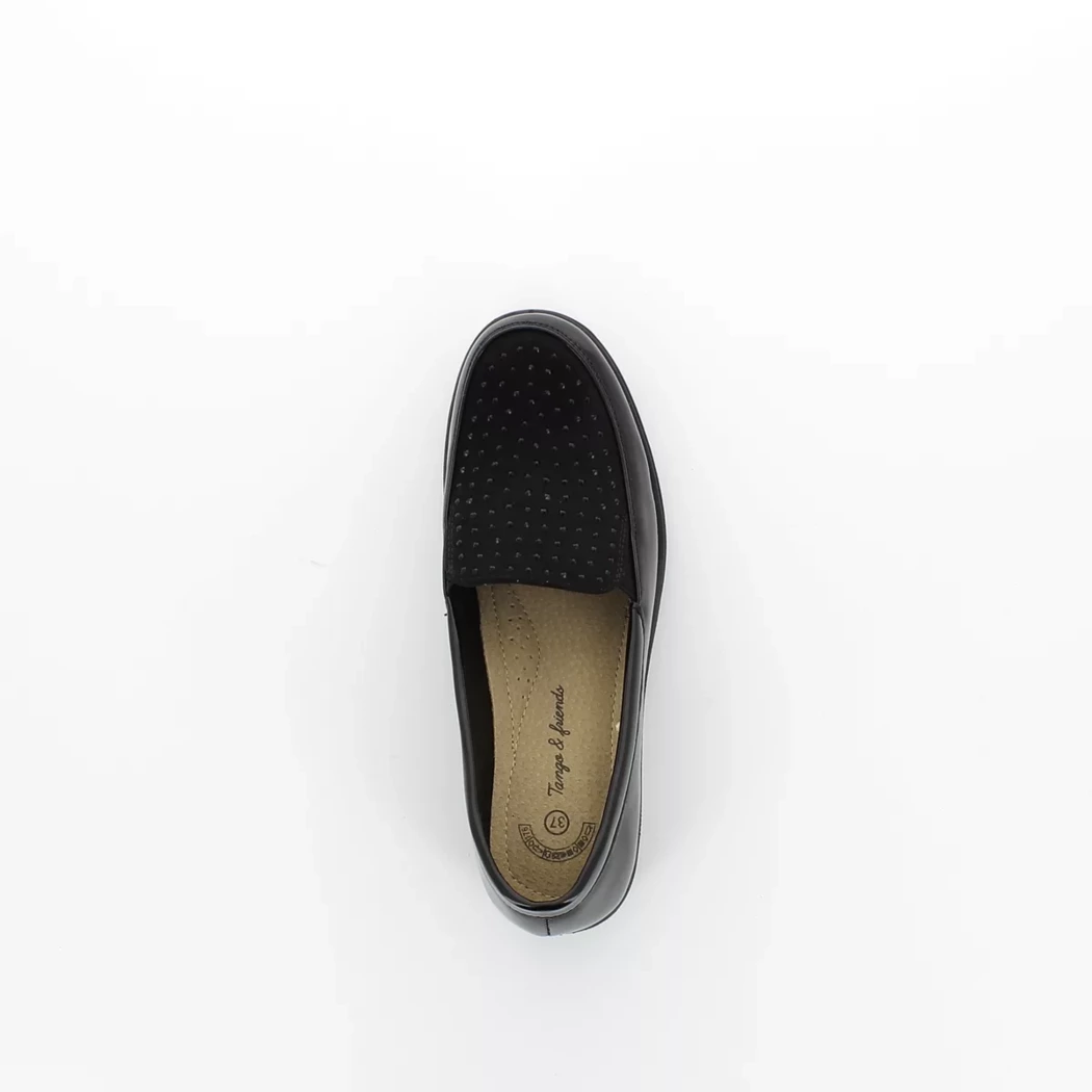 Image (6) de la chaussures Tango and Friends - Mocassins Noir en Cuir synthétique