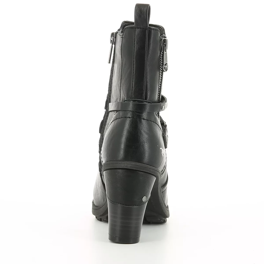 Image (3) de la chaussures Mustang - Boots Noir en Cuir synthétique