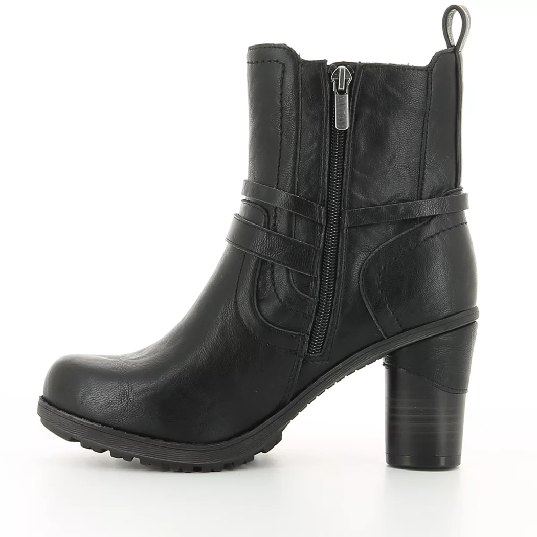 Image (4) de la chaussures Mustang - Boots Noir en Cuir synthétique