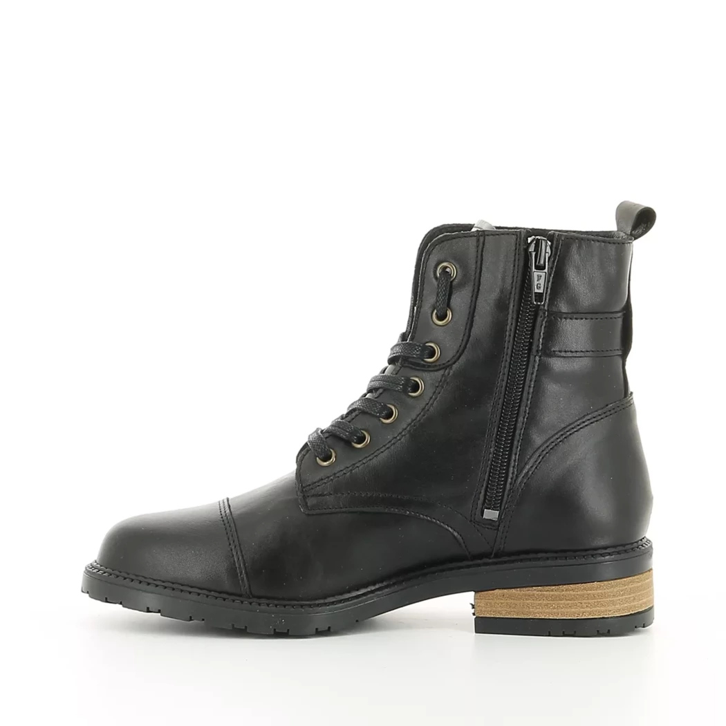 Image (4) de la chaussures Free Monday - Bottines Noir en Cuir