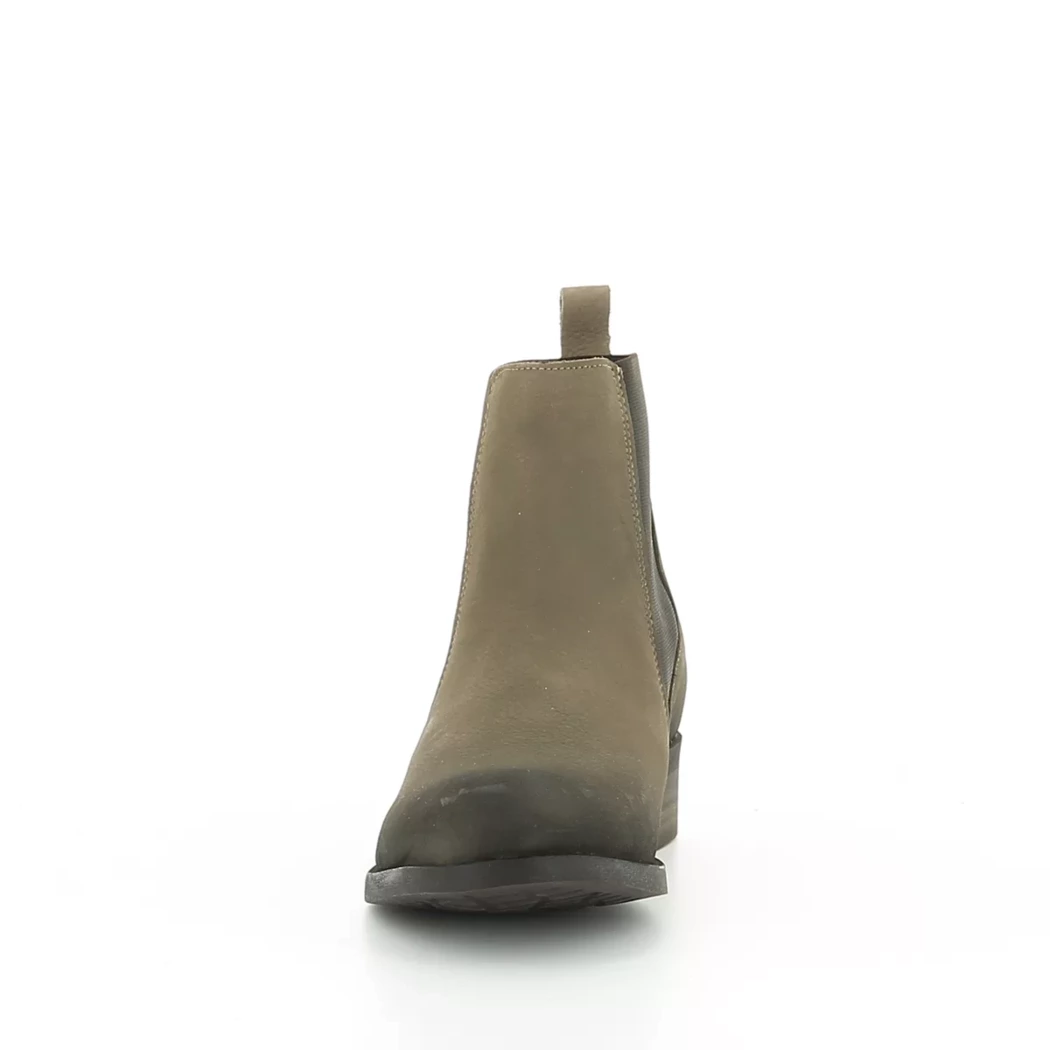 Image (5) de la chaussures Women Office - Boots Taupe en Cuir