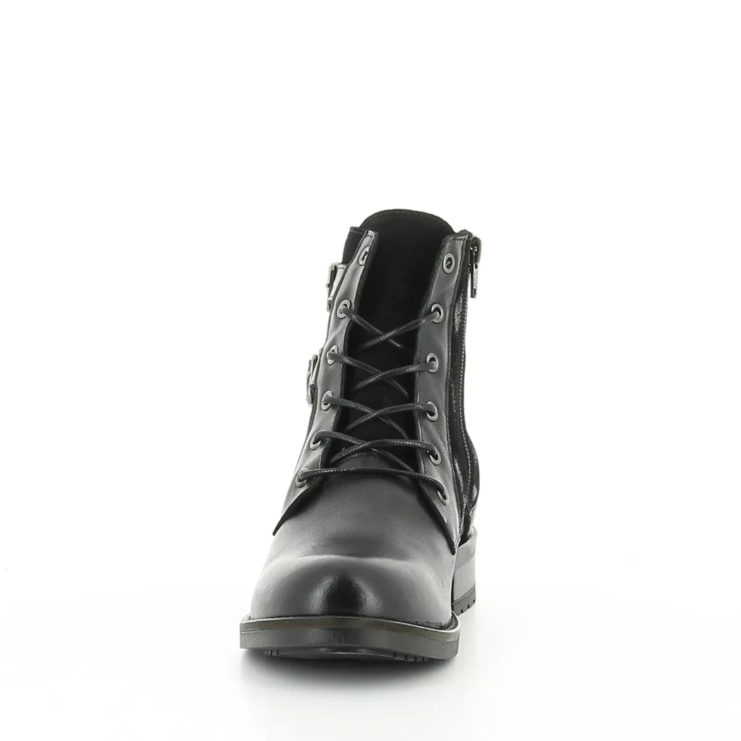 Image (5) de la chaussures Miss Boho - Bottines Noir en Cuir