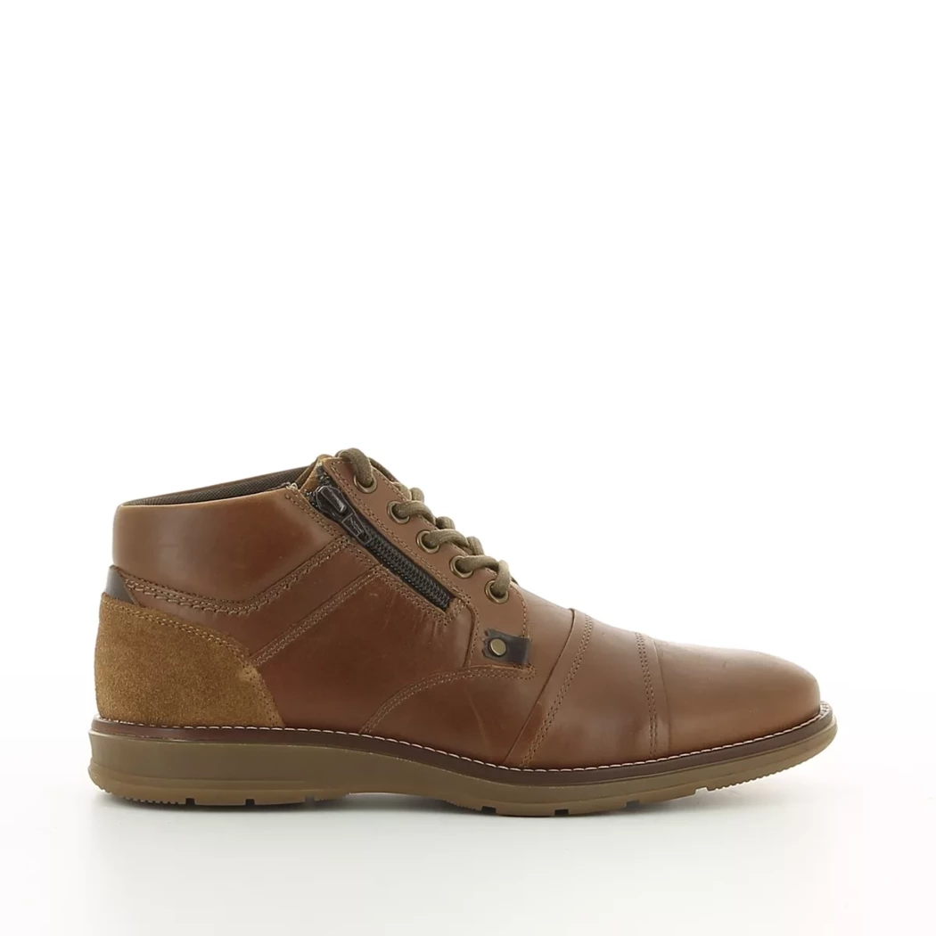 Image (2) de la chaussures Midtown District - Bottines Cuir naturel / Cognac en Cuir