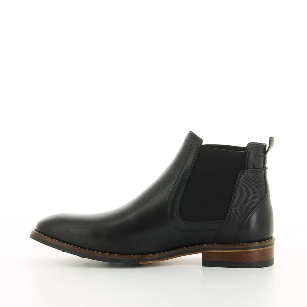 Image (4) de la chaussures Thomas Strenton - Boots Noir en Cuir