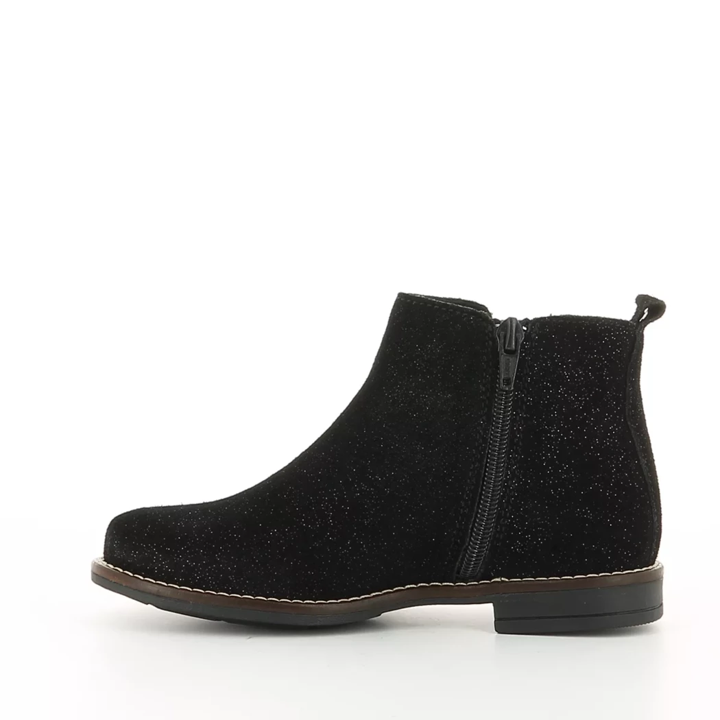 Image (4) de la chaussures Les Fees de Bengale - Boots Noir en Cuir nubuck