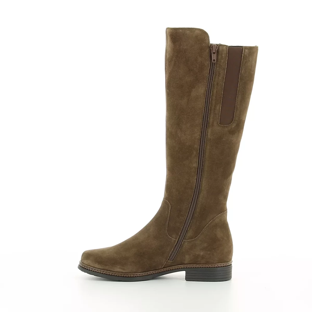Image (4) de la chaussures Gabor - Bottes Cuir naturel / Cognac en Cuir nubuck