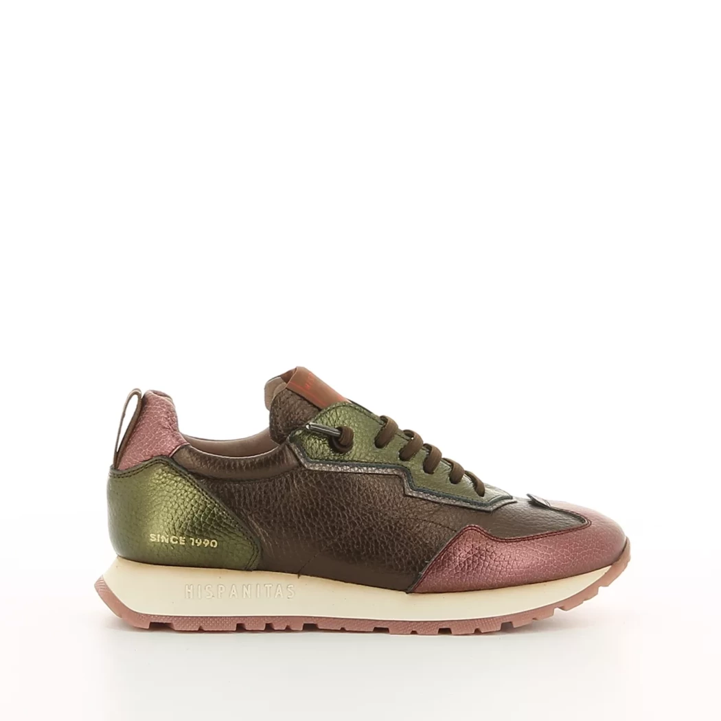 Image (2) de la chaussures Hispanitas - Baskets Multicolore en Cuir