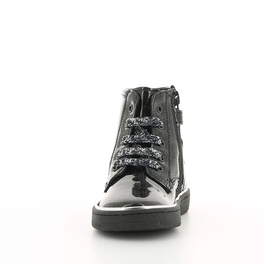 Image (5) de la chaussures Pretty Shoes - Bottines Noir en Cuir vernis