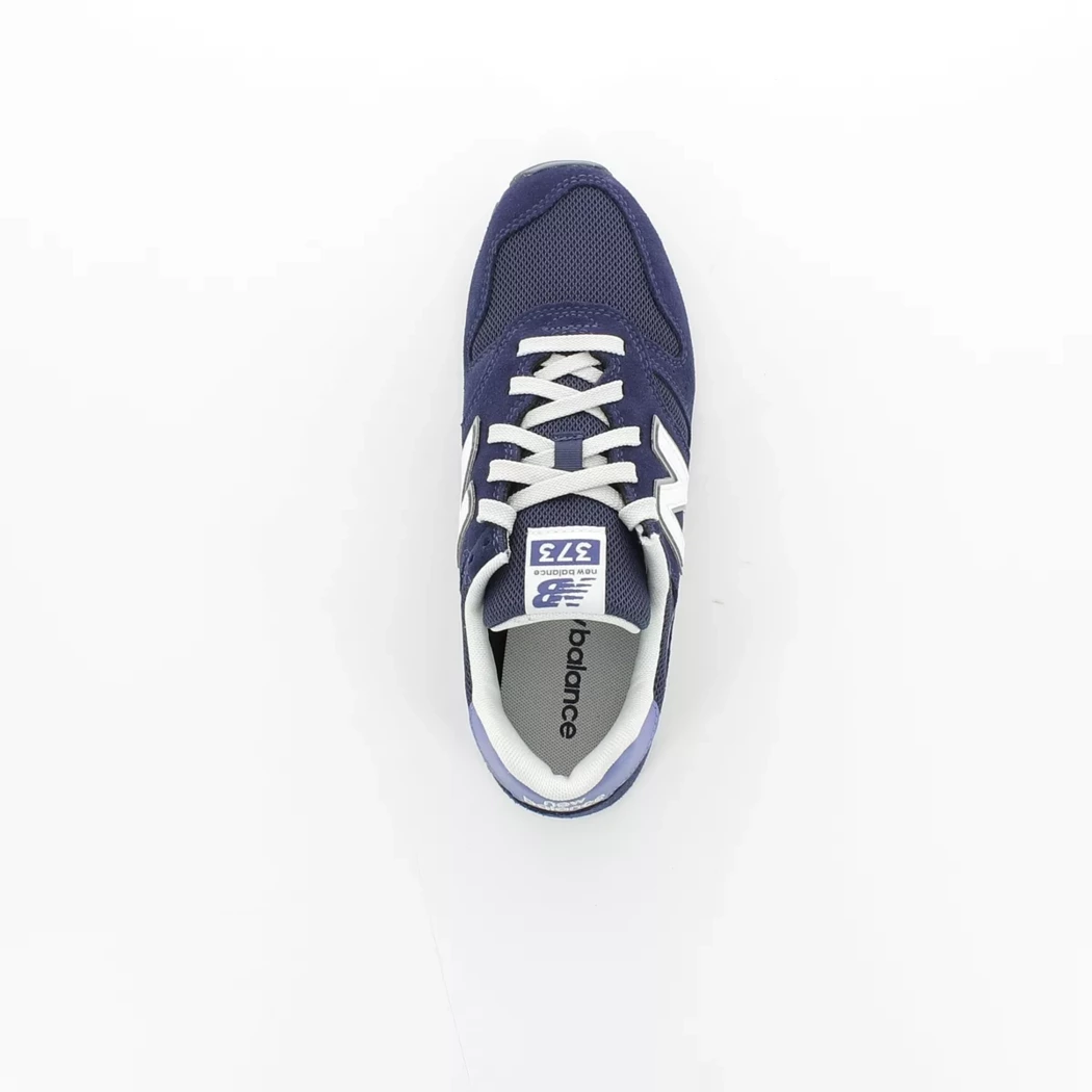 Image (6) de la chaussures New Balance - Baskets Bleu en Cuir nubuck