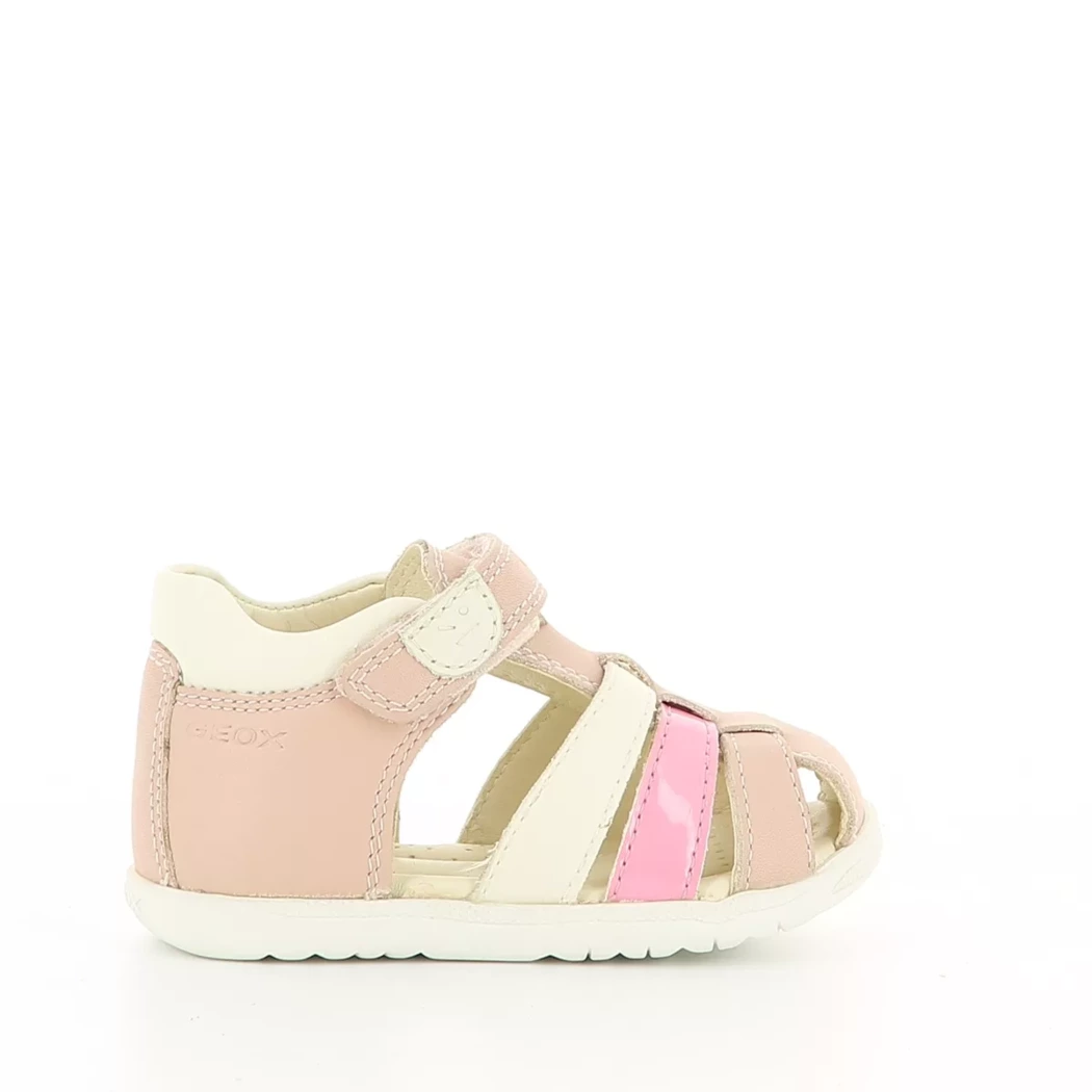 Image (2) de la chaussures Geox - Sandales et Nu-Pieds Rose en Cuir
