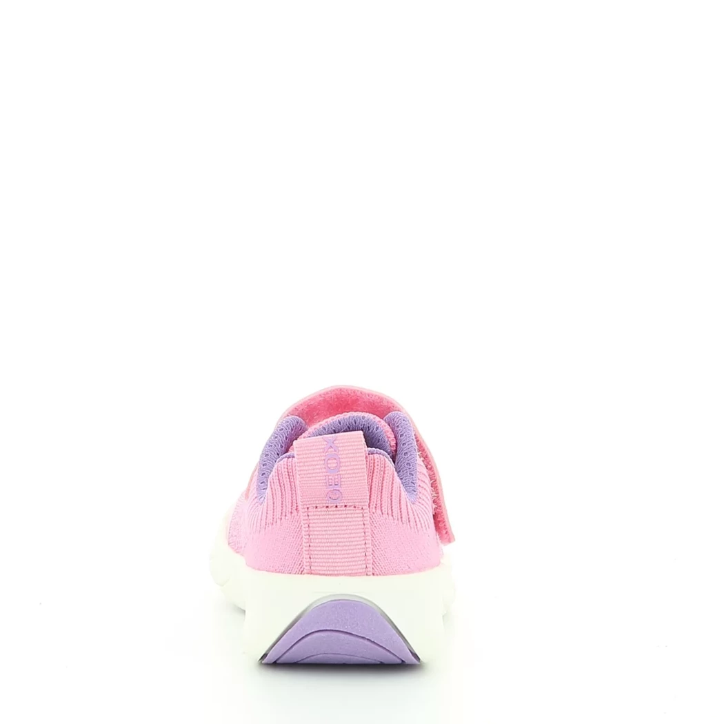 Image (3) de la chaussures Geox - Baskets Rose en Multi-Matières