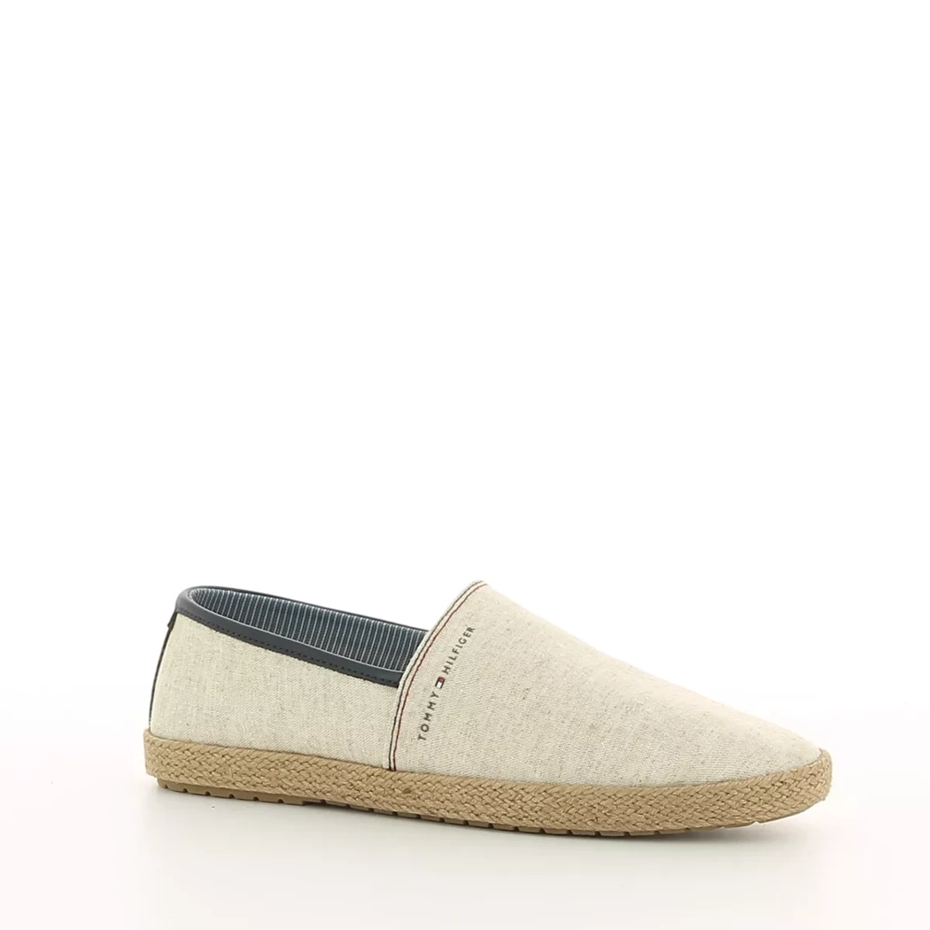 Image (1) de la chaussures Tommy Hilfiger - Espadrilles Blanc en Textile