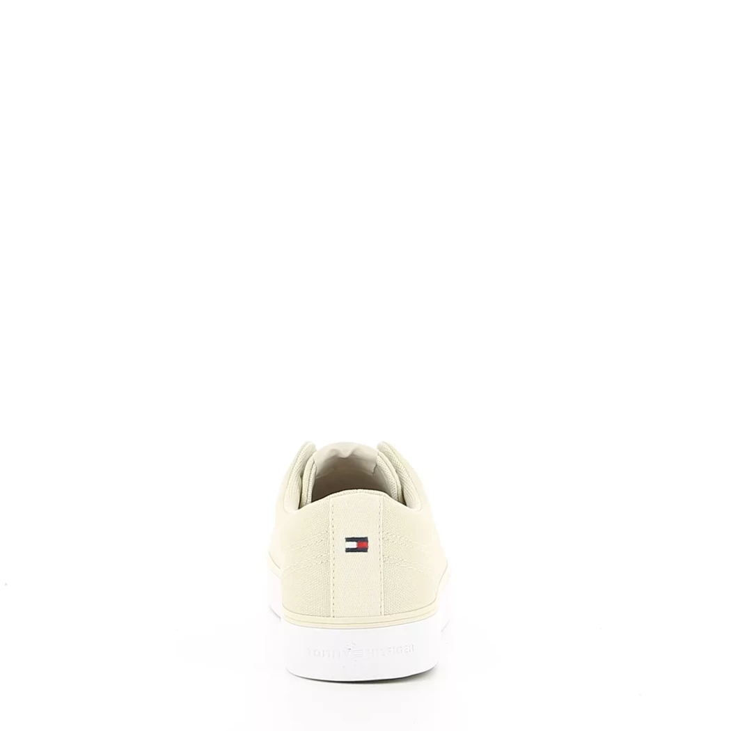 Image (3) de la chaussures Tommy Hilfiger - Baskets Beige en Textile