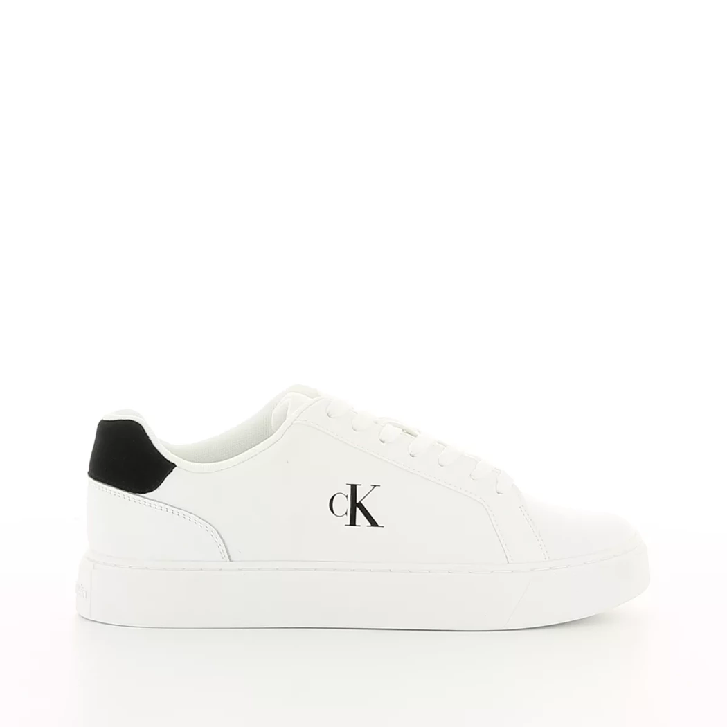Image (2) de la chaussures Calvin Klein - Baskets Blanc en Cuir