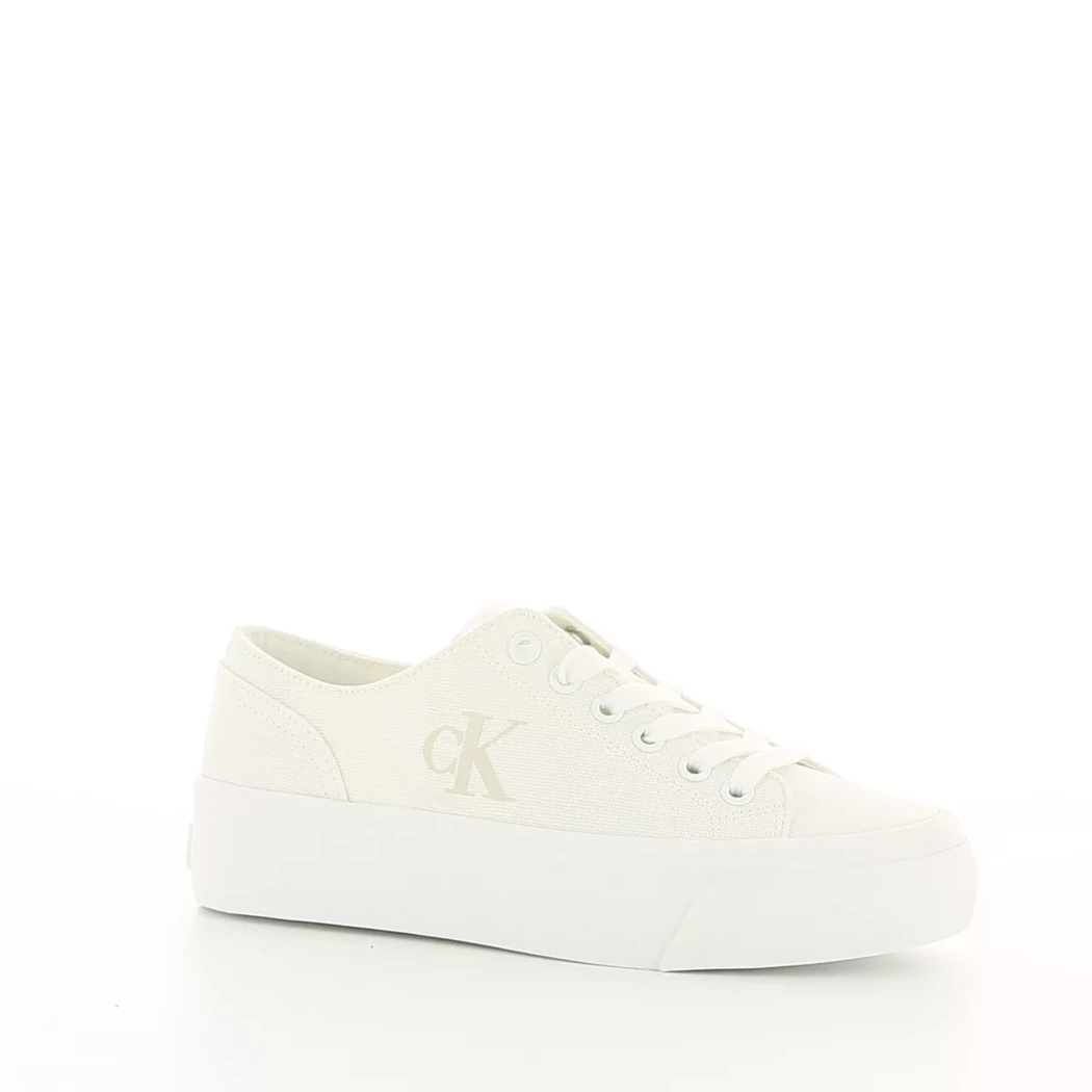 Image (1) de la chaussures Calvin Klein - Baskets Blanc en Textile