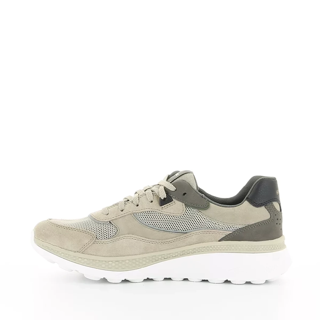 Image (4) de la chaussures Geox - Baskets Taupe en Multi-Matières