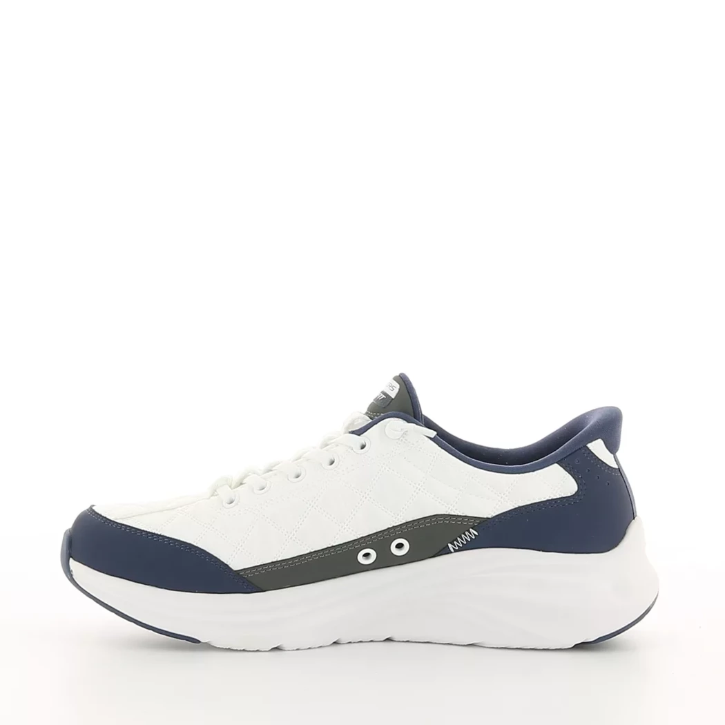 Image (4) de la chaussures Skechers - Baskets Blanc en Textile
