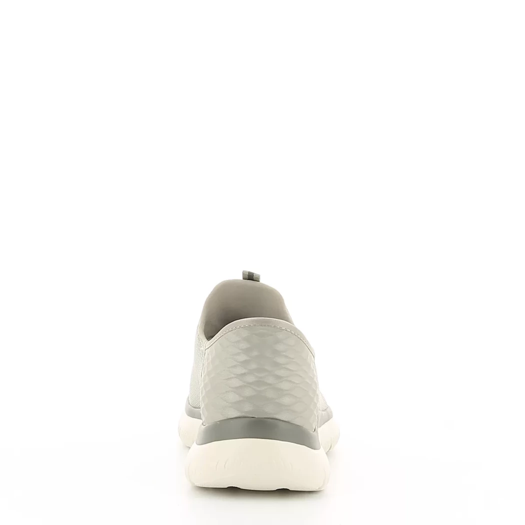 Image (3) de la chaussures Skechers - Baskets Taupe en Textile