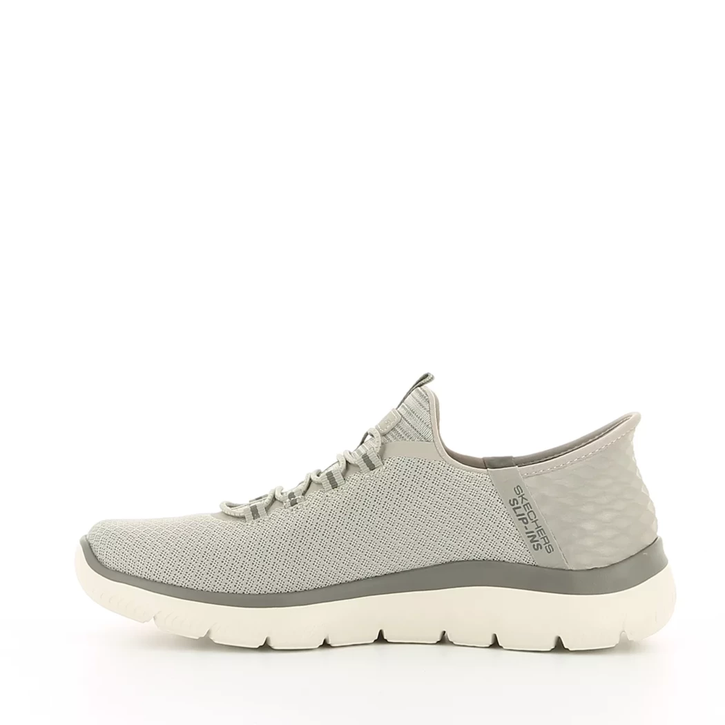Image (4) de la chaussures Skechers - Baskets Taupe en Textile
