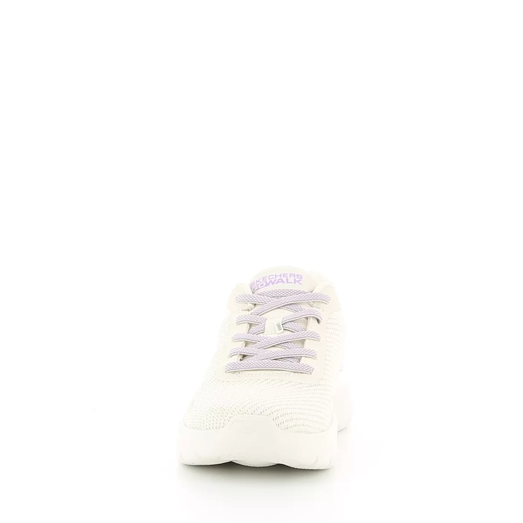 Image (5) de la chaussures Skechers - Baskets Blanc en Textile