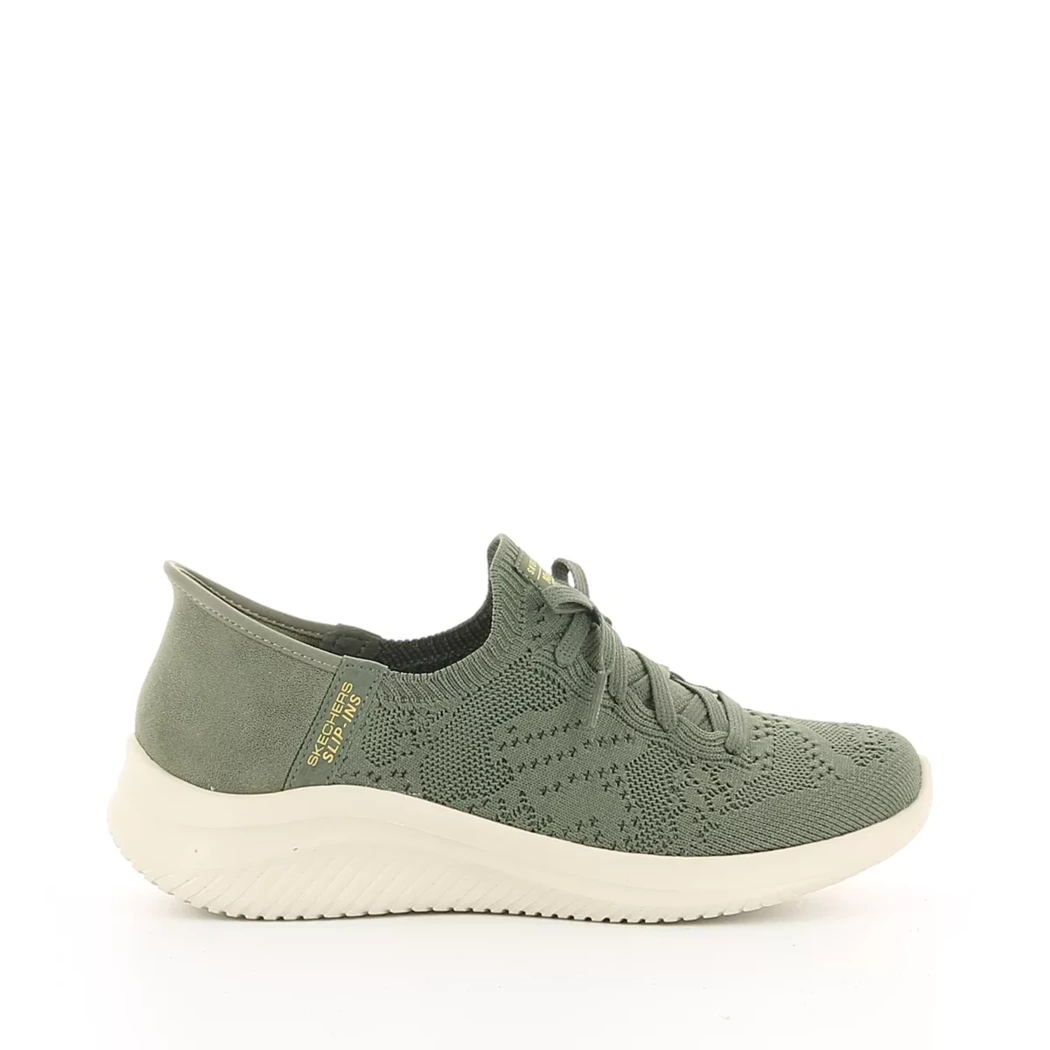 Image (2) de la chaussures Skechers - Baskets Vert en Textile