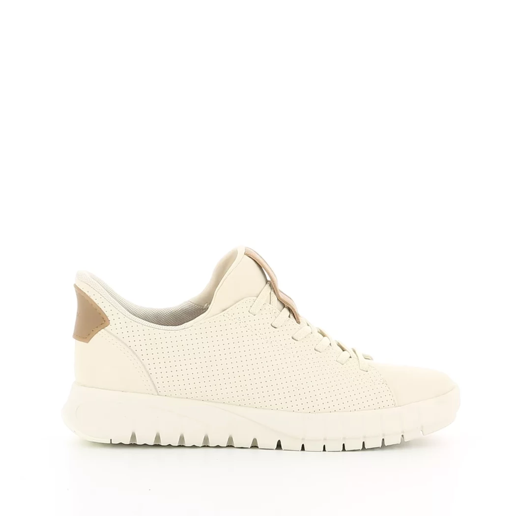 Image (2) de la chaussures Geox - Baskets Beige en Cuir