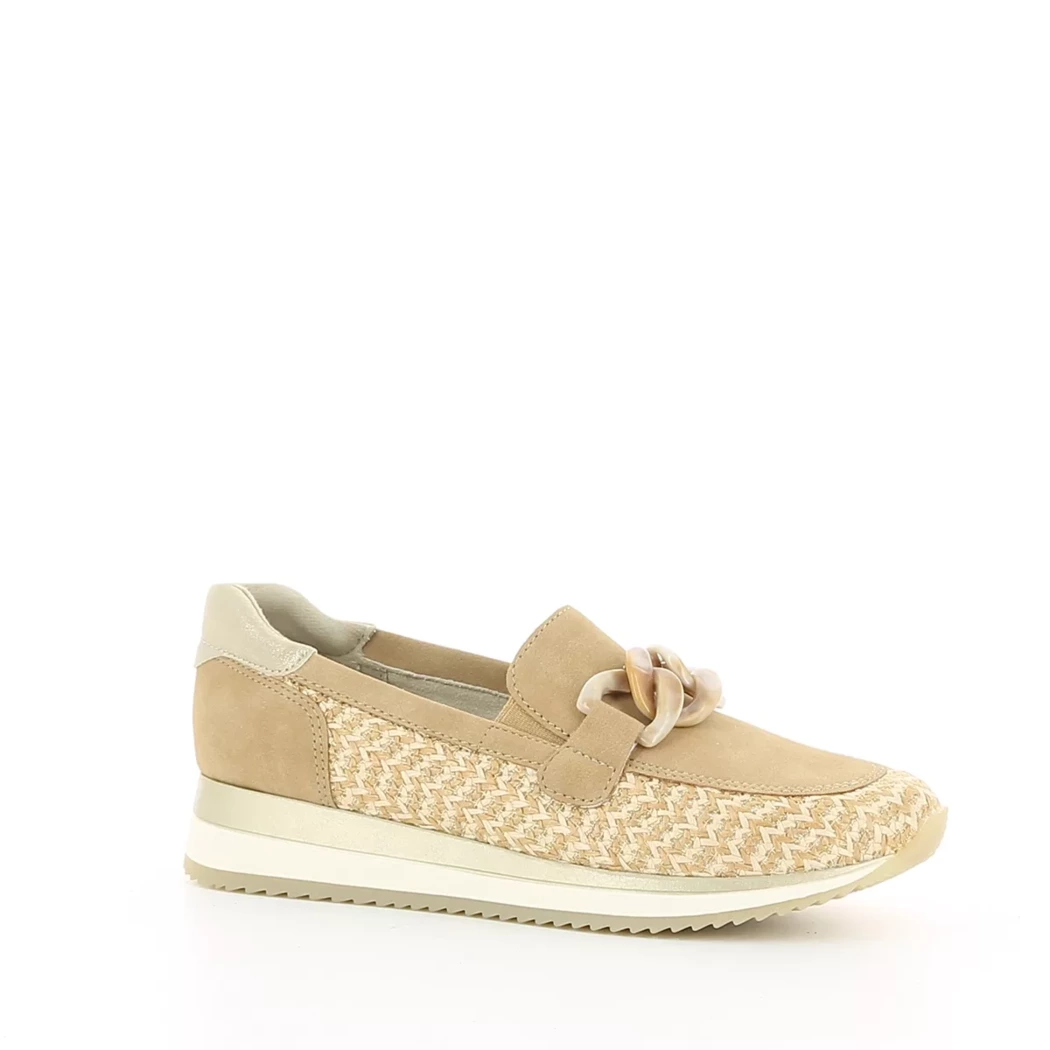 Image (1) de la chaussures Jana - Mocassins Taupe en Cuir nubuck