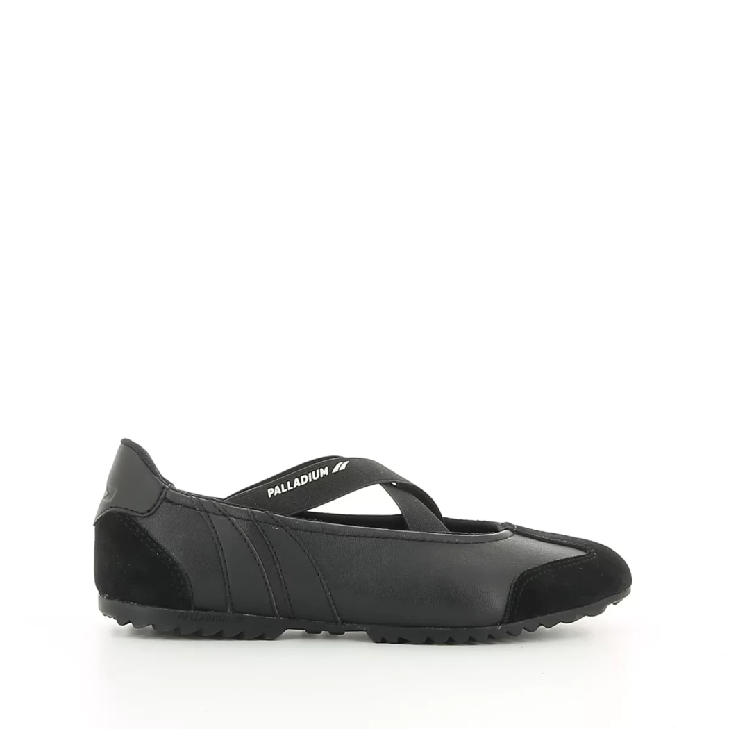 Image (2) de la chaussures Palladium - Ballerines Noir en Cuir