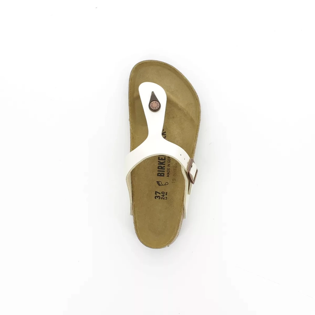 Image (6) de la chaussures Birkenstock - Mules et Sabots Beige en Cuir synthétique