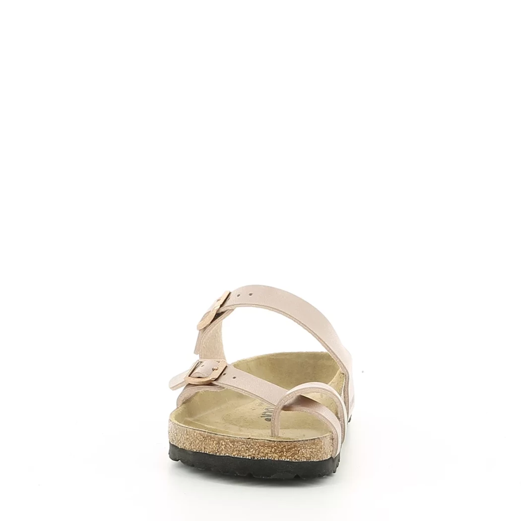 Image (5) de la chaussures Birkenstock - Mules et Sabots Rose en Cuir synthétique