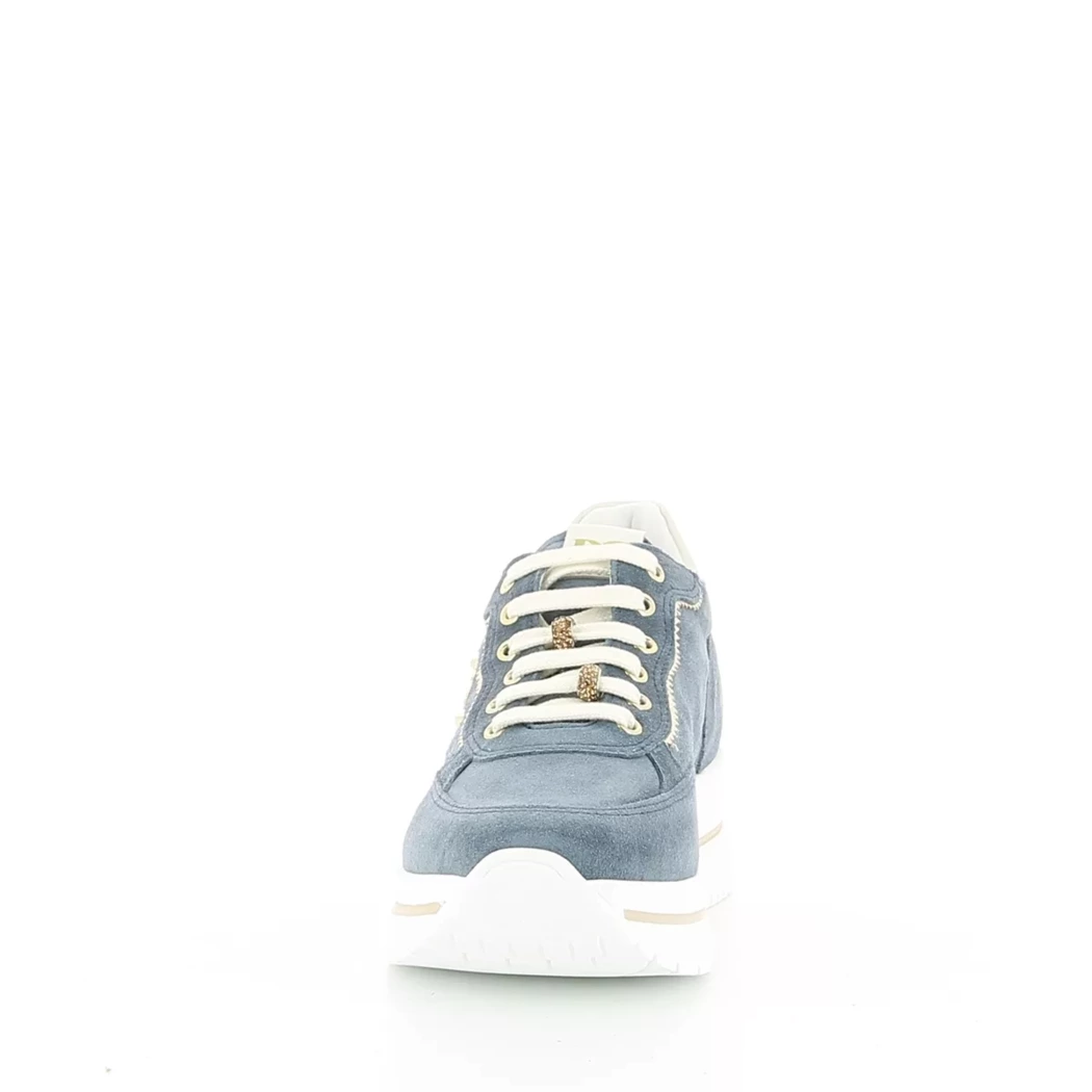 Image (5) de la chaussures Nero Giardini - Baskets Bleu en Cuir nubuck