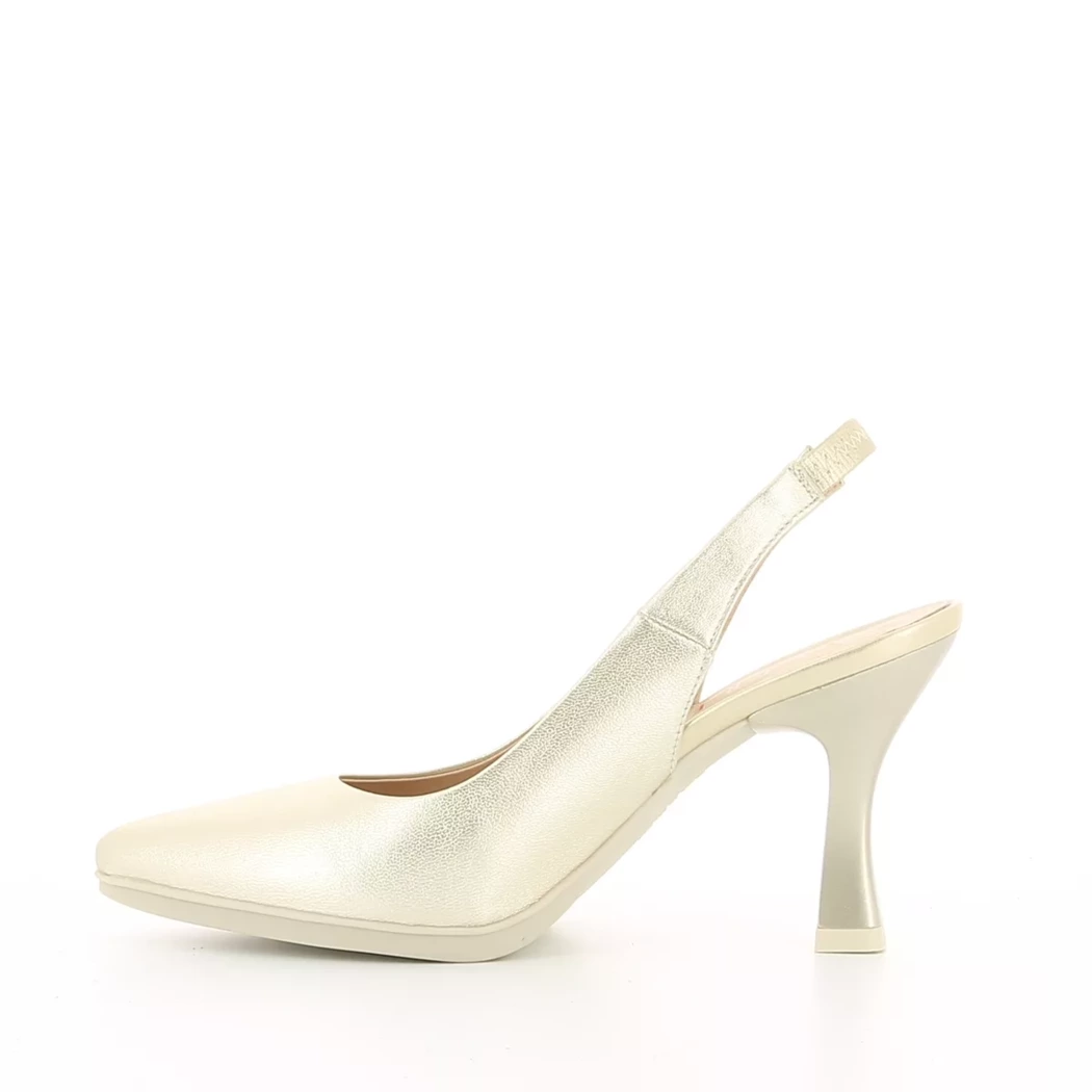 Image (4) de la chaussures Desiree - Escarpins Or / Bronze / Platine en Cuir