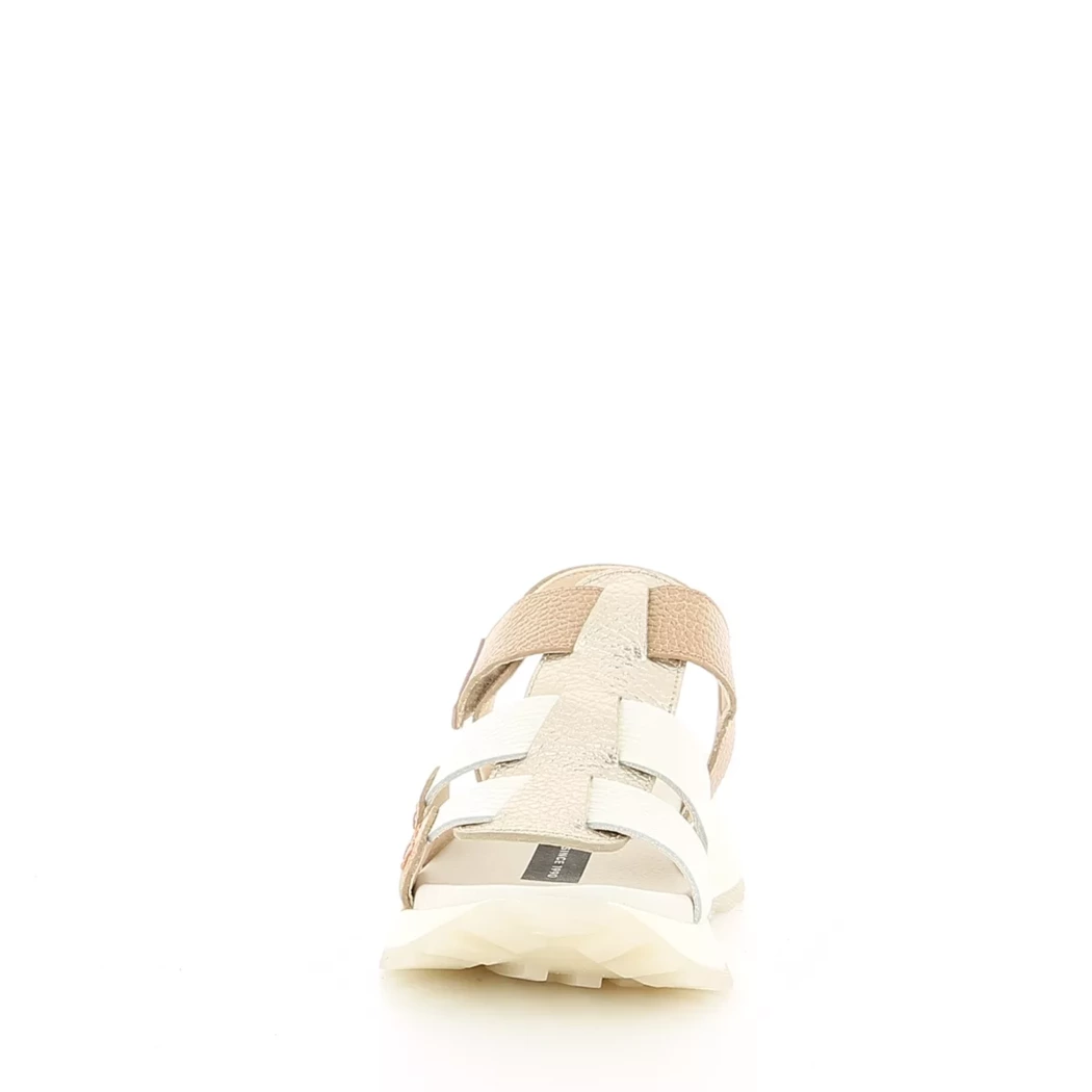 Image (5) de la chaussures Hispanitas - Sandales et Nu-Pieds Taupe en Cuir