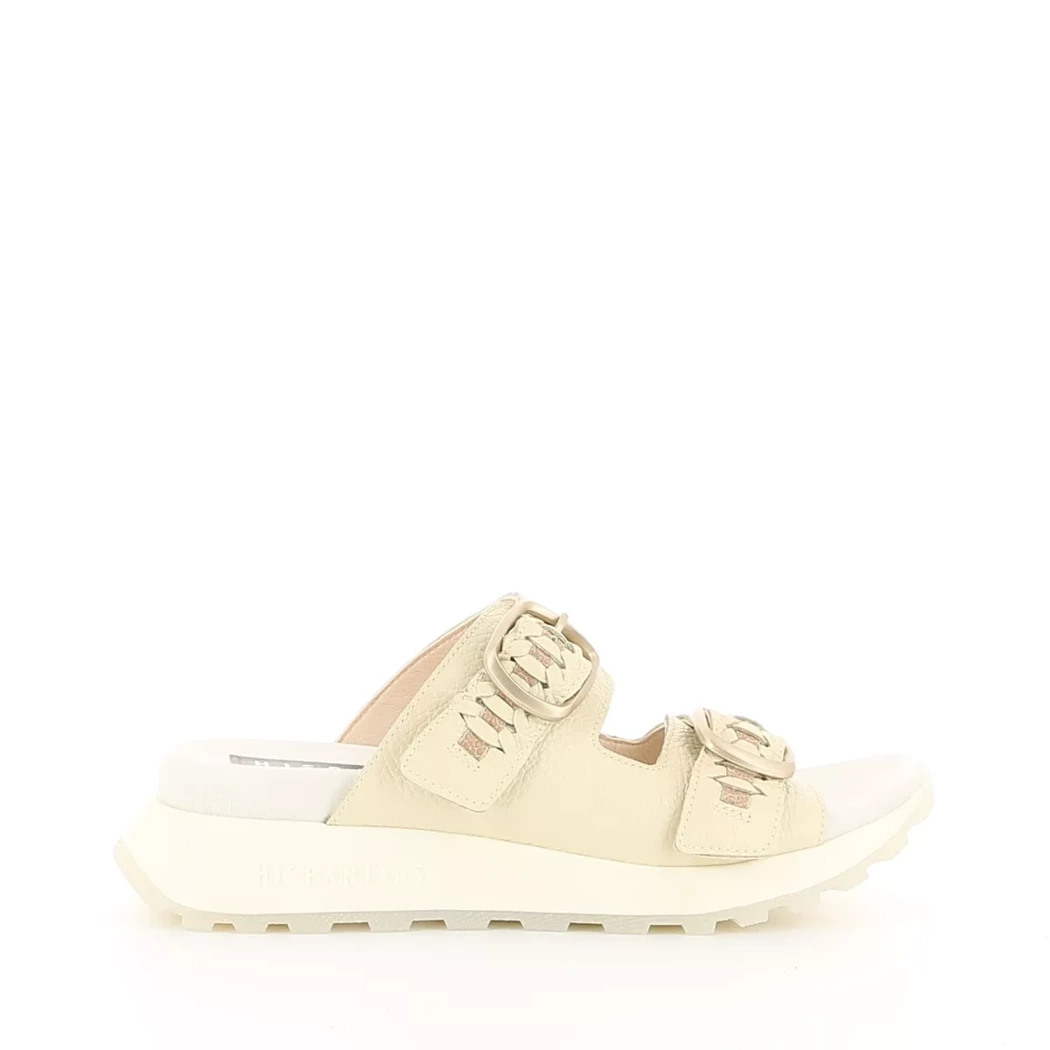 Image (2) de la chaussures Hispanitas - Mules et Sabots Beige en Cuir