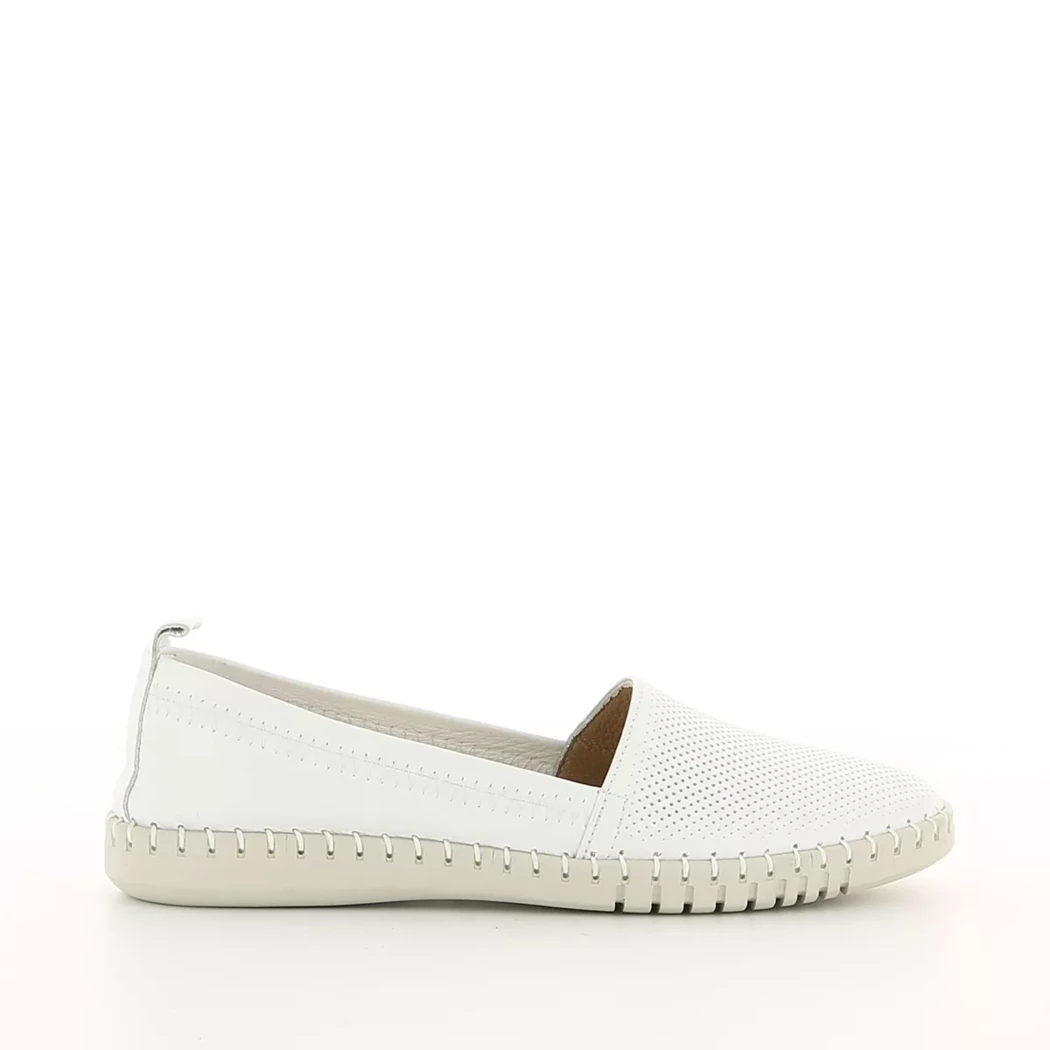 Image (2) de la chaussures Cosmos Comfort - Mocassins Blanc en Cuir