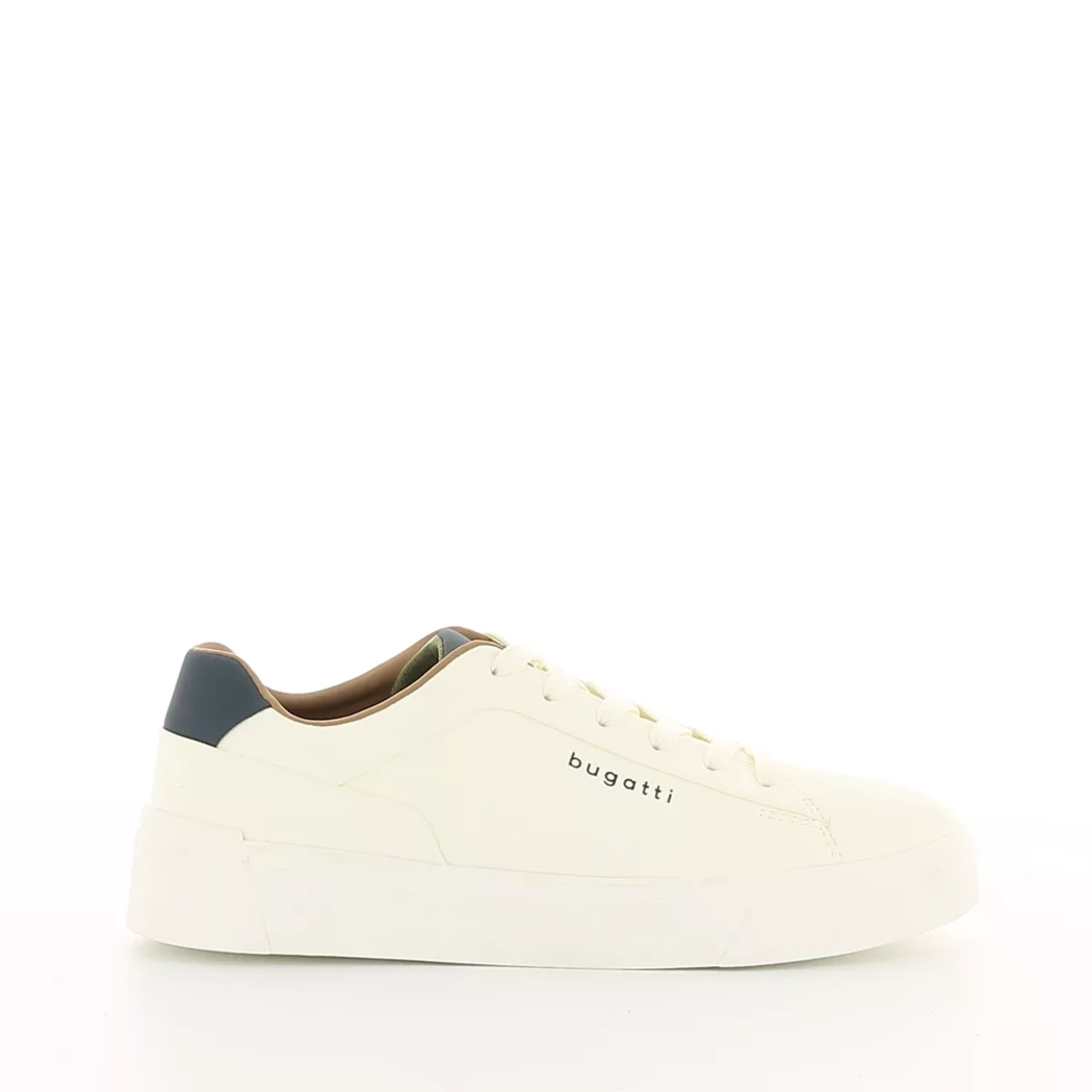 Image (2) de la chaussures Bugatti - Baskets Blanc en Cuir synthétique