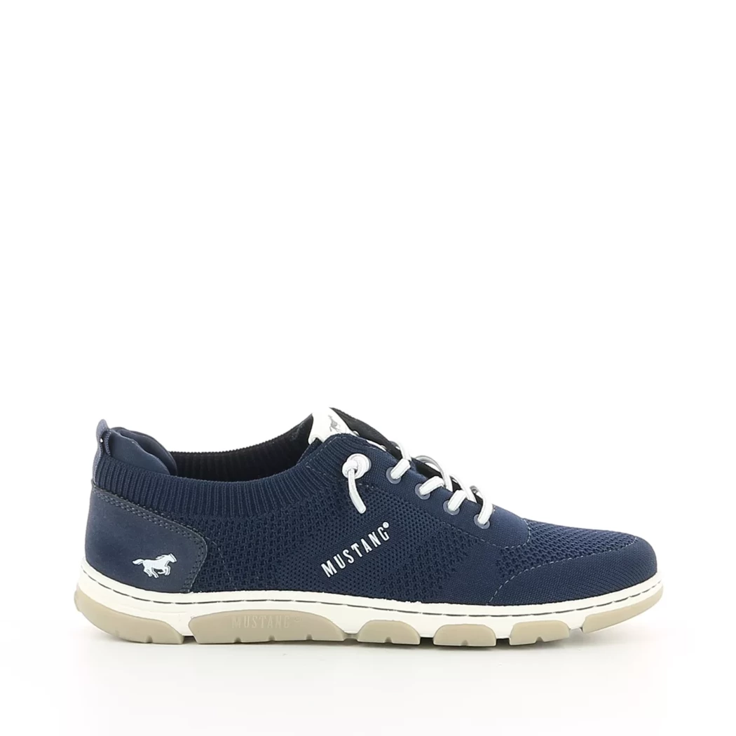 Image (2) de la chaussures Mustang - Baskets Bleu en Textile