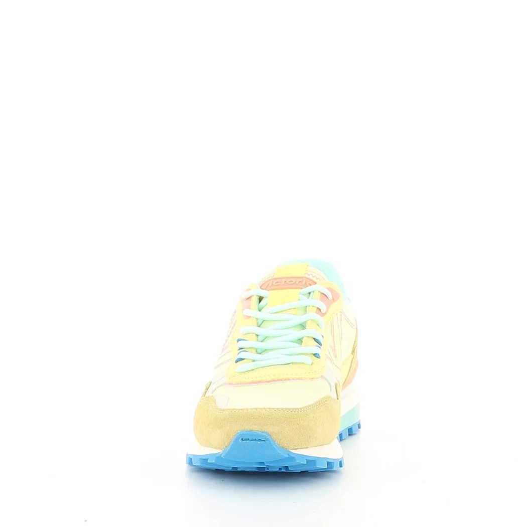 Image (5) de la chaussures Victoria - Baskets Jaune en Cuir nubuck