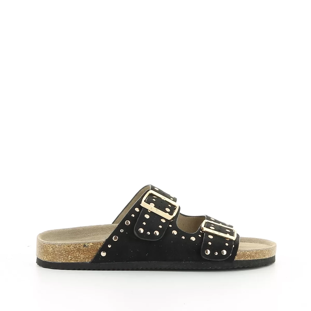 Image (2) de la chaussures Les petites bombes - Mules et Sabots Noir en Cuir synthétique