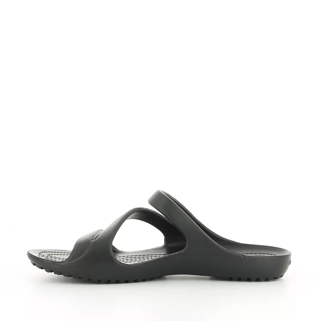 Image (4) de la chaussures Crocs - Mules et Sabots Noir en Caoutchouc