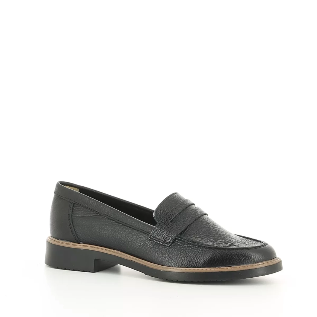Image (1) de la chaussures Women Office - Mocassins Noir en Cuir