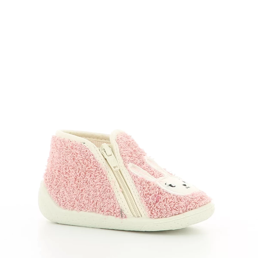 Image (1) de la chaussures Bossi - Pantoufles et Chaussons Rose en Textile