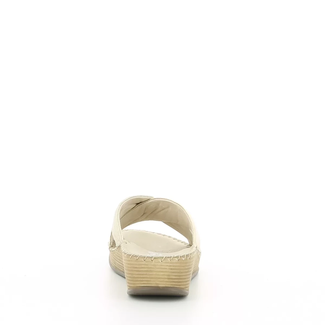 Image (3) de la chaussures Calba - Mules et Sabots Or / Bronze / Platine en Cuir