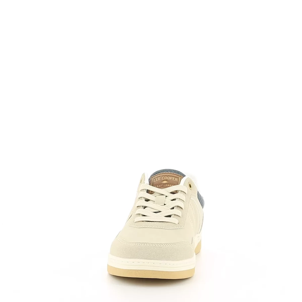 Image (5) de la chaussures Lee Cooper - Baskets Beige en Cuir synthétique