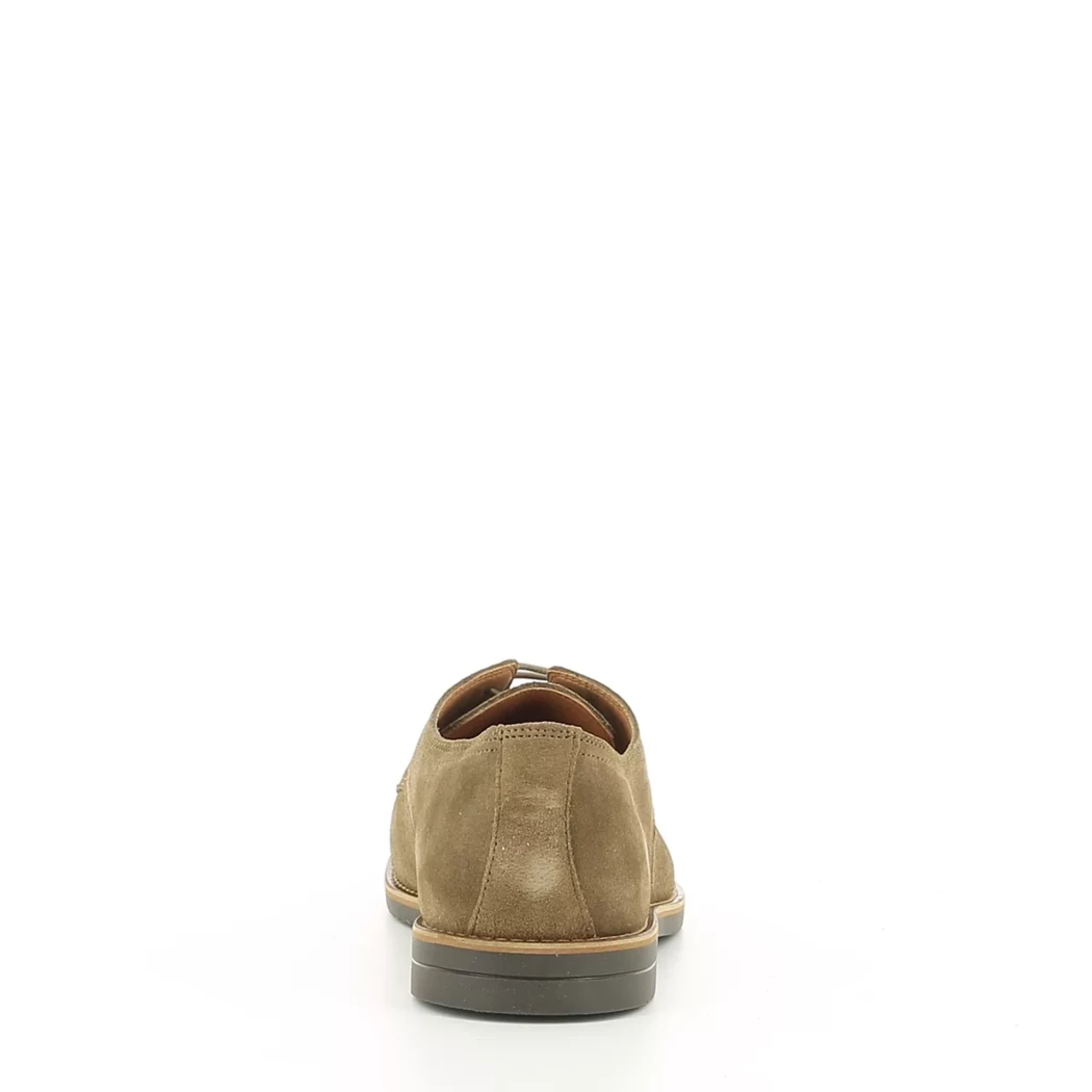 Image (3) de la chaussures Midtown District - Chaussures à lacets Taupe en Cuir nubuck