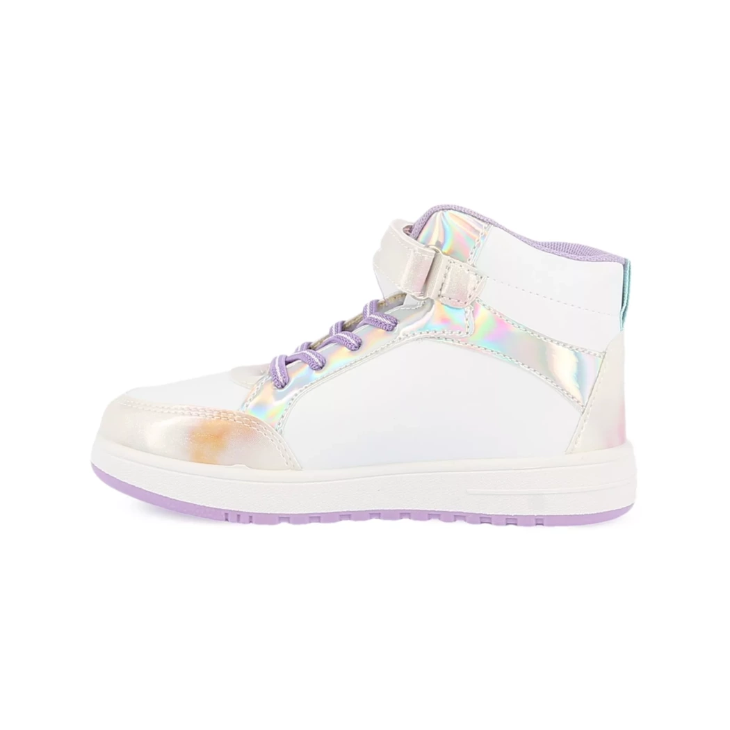 Image (4) de la chaussures Frozen - Baskets Blanc en Cuir synthétique