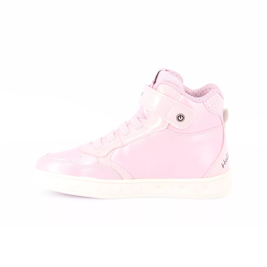 Image (4) de la chaussures Geox - Bottines Rose en Cuir synthétique