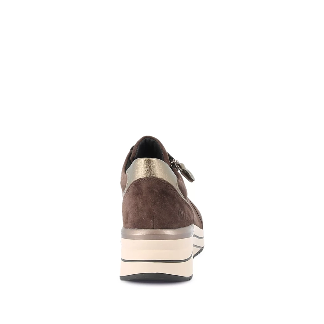 Image (3) de la chaussures Remonte - Baskets Marron en Cuir nubuck