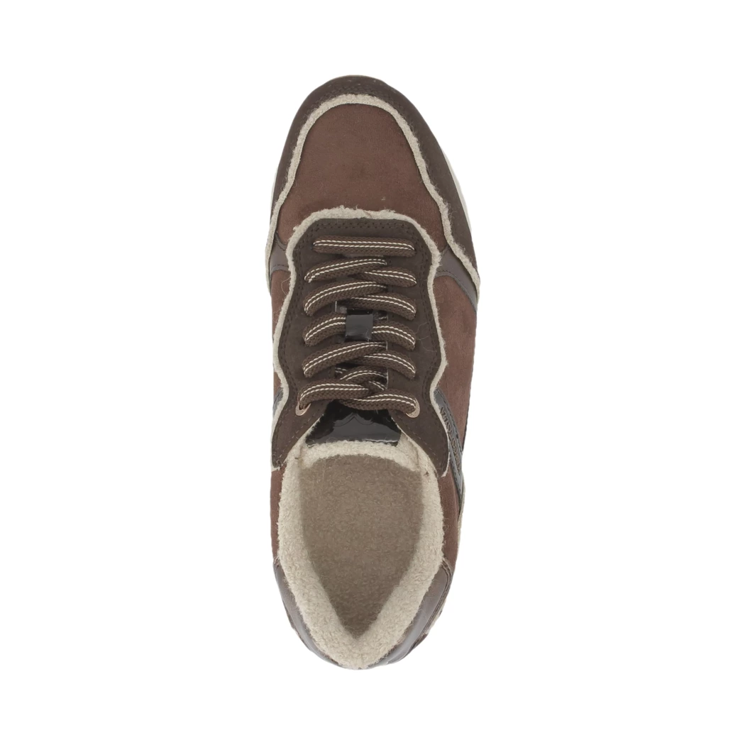 Image (6) de la chaussures Marco Tozzi - Baskets Marron en Cuir synthétique