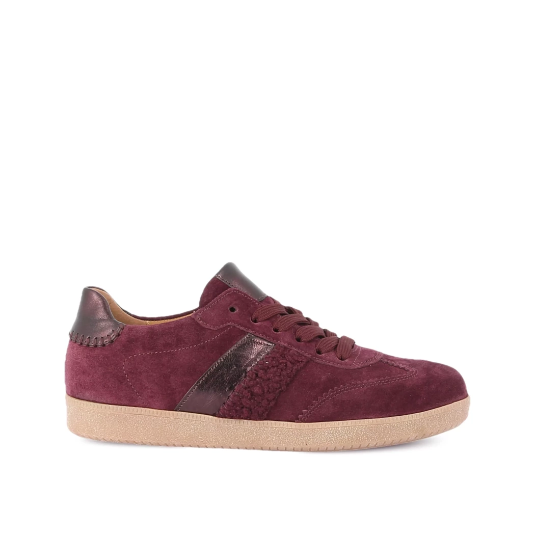 Image (2) de la chaussures Gabor - Baskets Bordeaux en Cuir nubuck